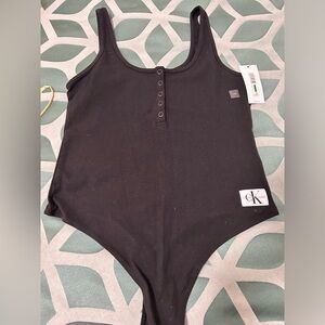 Calvin Klein Black Bodysuit